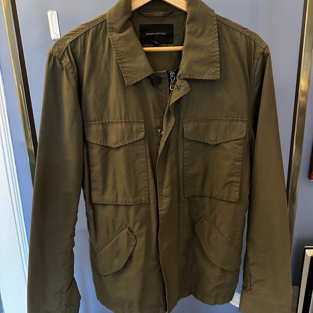 Banana Republic Men's Olive Jacket